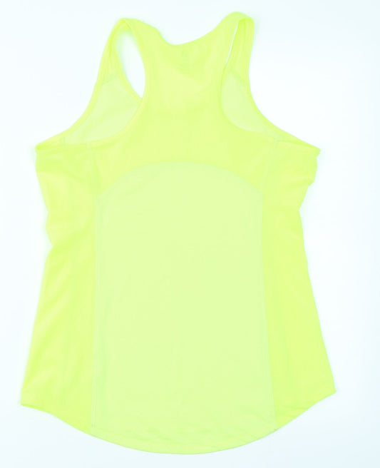 H&M Sport Womens Yellow   Basic Tank Size S