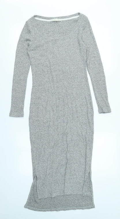 Pure Good Womens Grey  Knit Bodycon  Size S