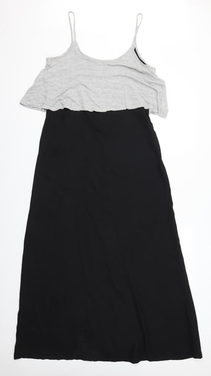Atmosphere Womens Black   Maxi  Size 12  - Grey