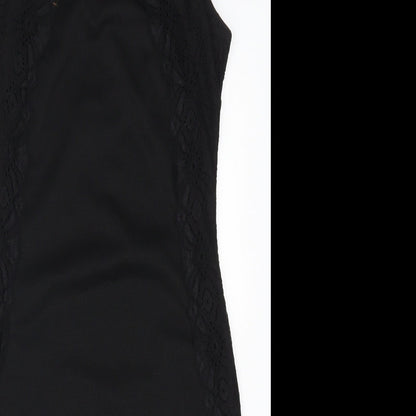 H&M Womens Black  Lace Bodycon  Size S
