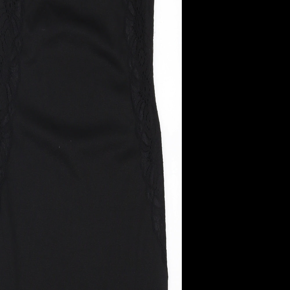 H&M Womens Black  Lace Bodycon  Size S