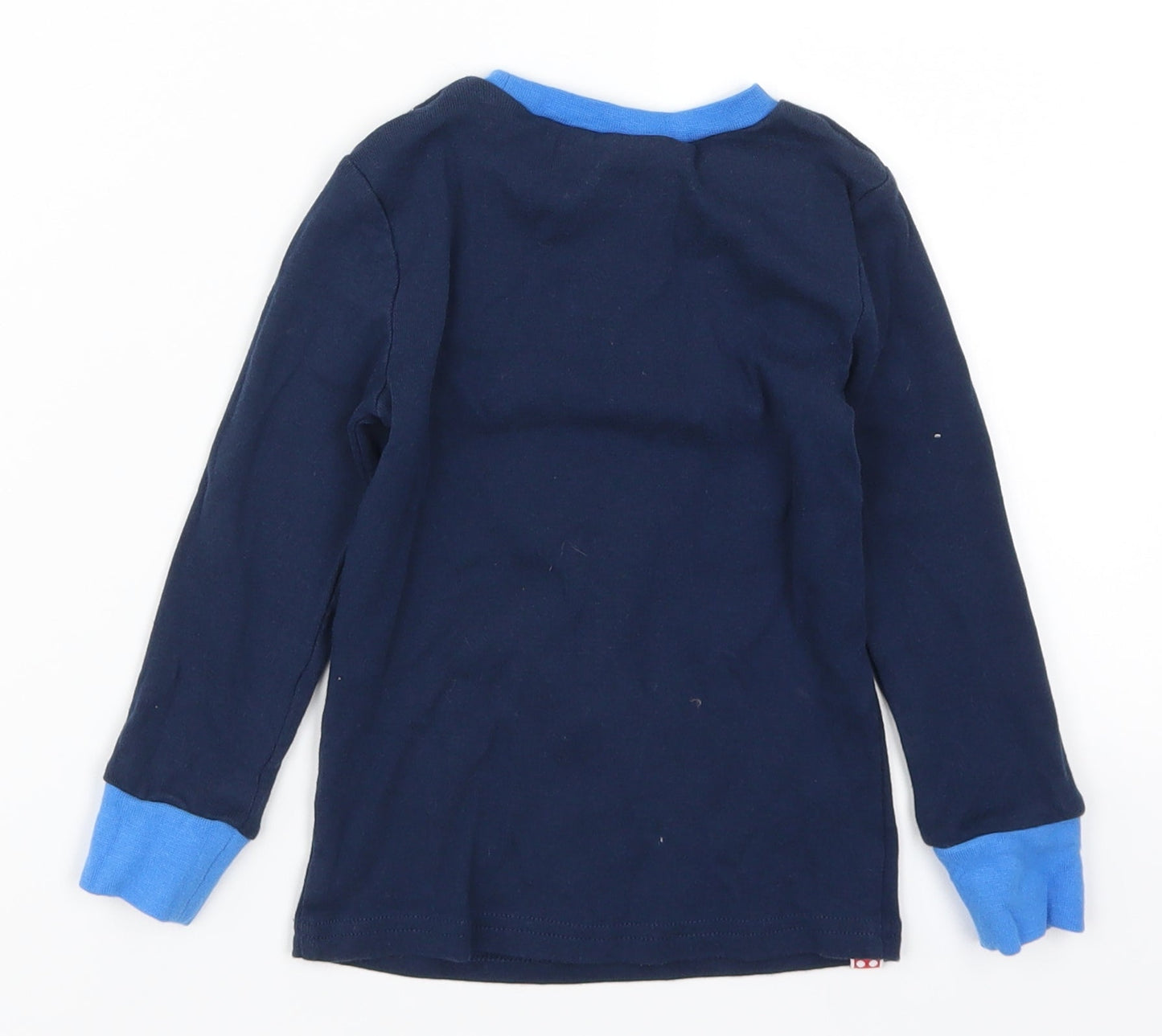 H&M Boys Blue Solid   Pyjama Top Size 3-4 Years  - Blast Off to Bed Lego