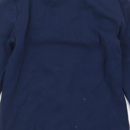 H&M Boys Blue Solid   Pyjama Top Size 3-4 Years  - Blast Off to Bed Lego
