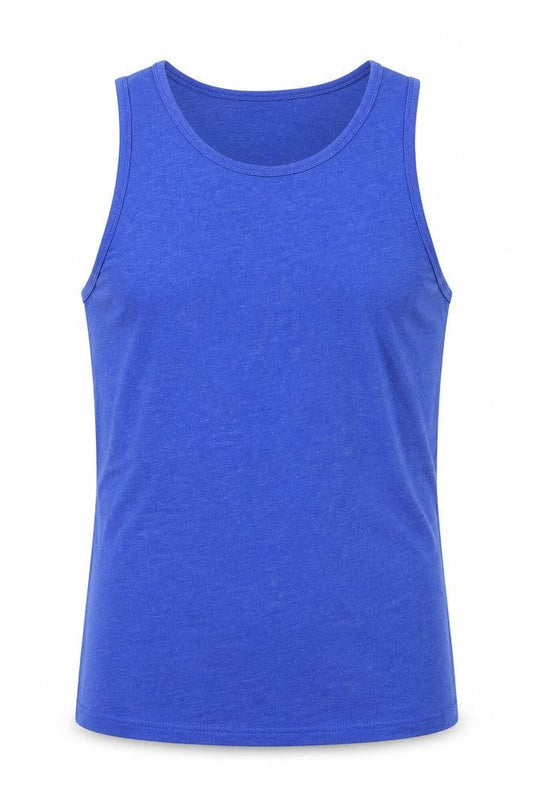 Cedar Wood State Mens Blue   Basic Tank Size XS