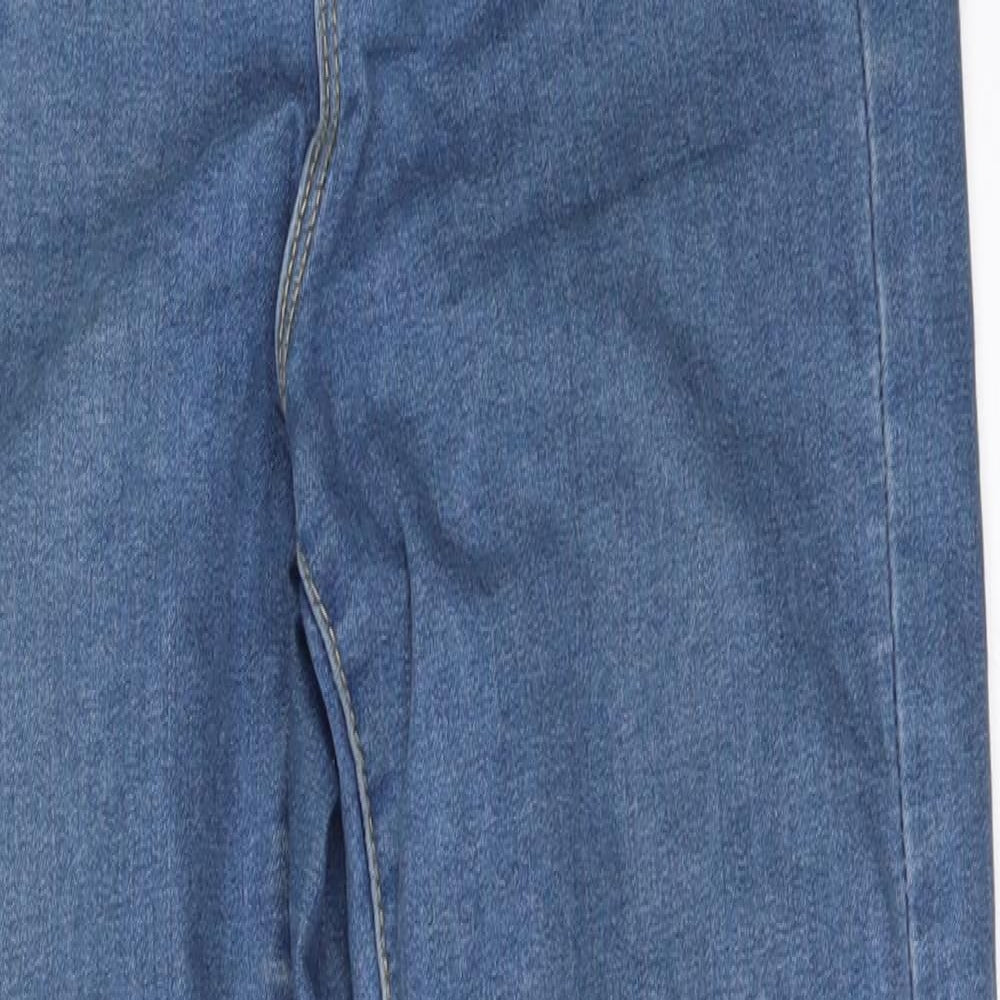 Denim & Co. Womens Blue  Denim Skinny Jeans Size 4 L29 in