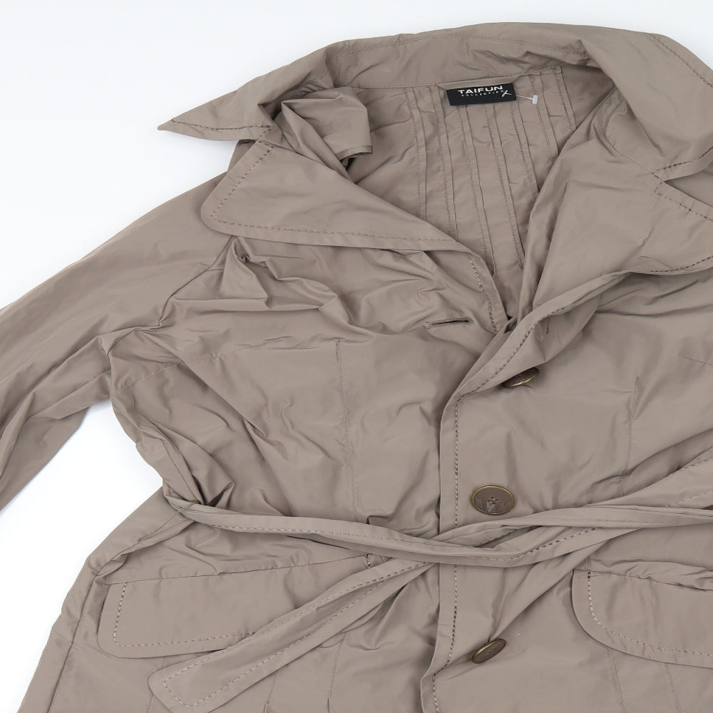 Womens UK Size 14 Taifun Brown Jacket