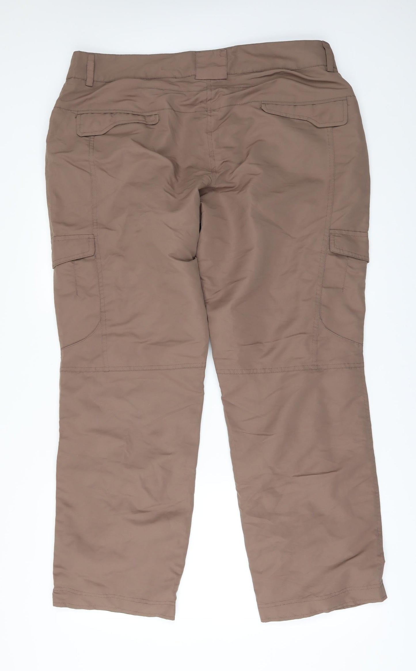 bonprix Womens Brown   Rain Trousers Trousers Size 20 L30 in