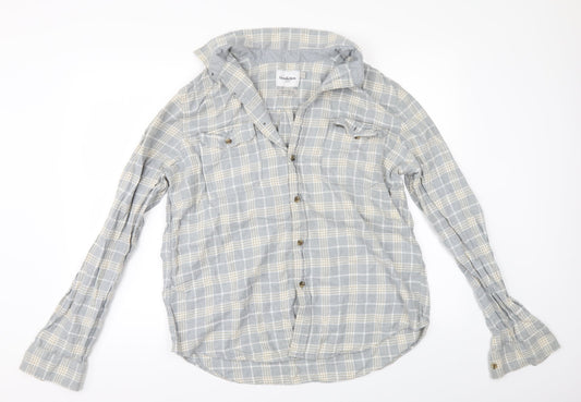 Mens UK Size L Goodfellows & co Grey  Button-Up Long Sleeve Casual Shirt