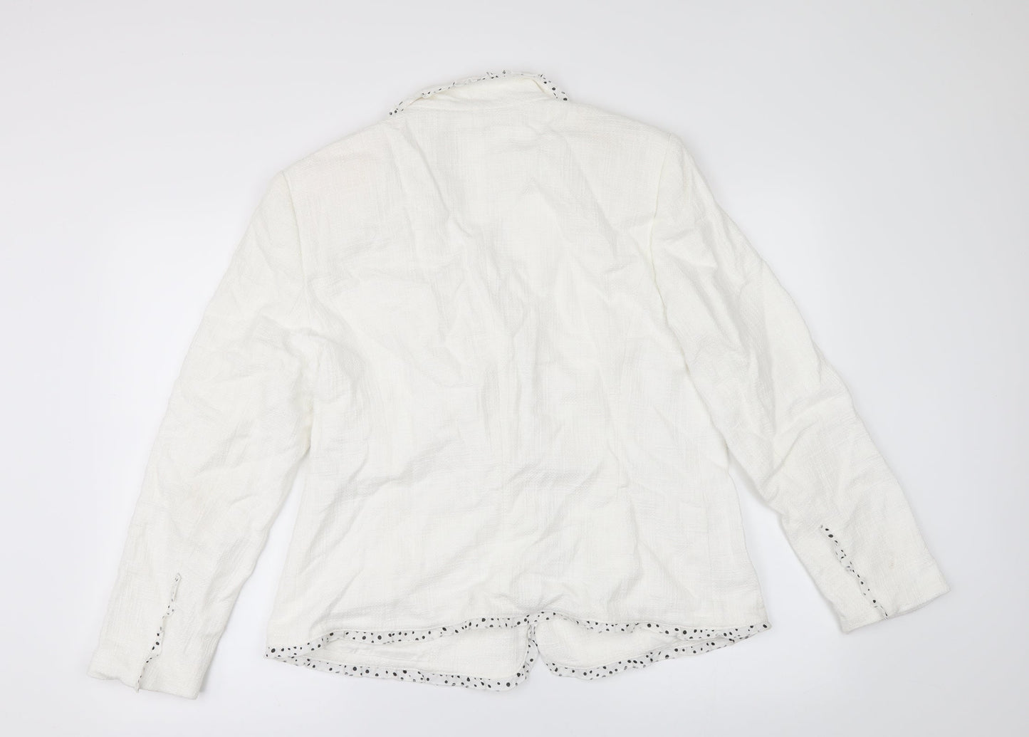 Gerry Weber Womens Ivory   Jacket  Size 16