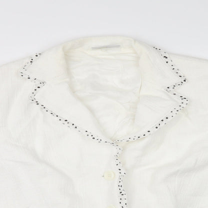 Gerry Weber Womens Ivory   Jacket  Size 16