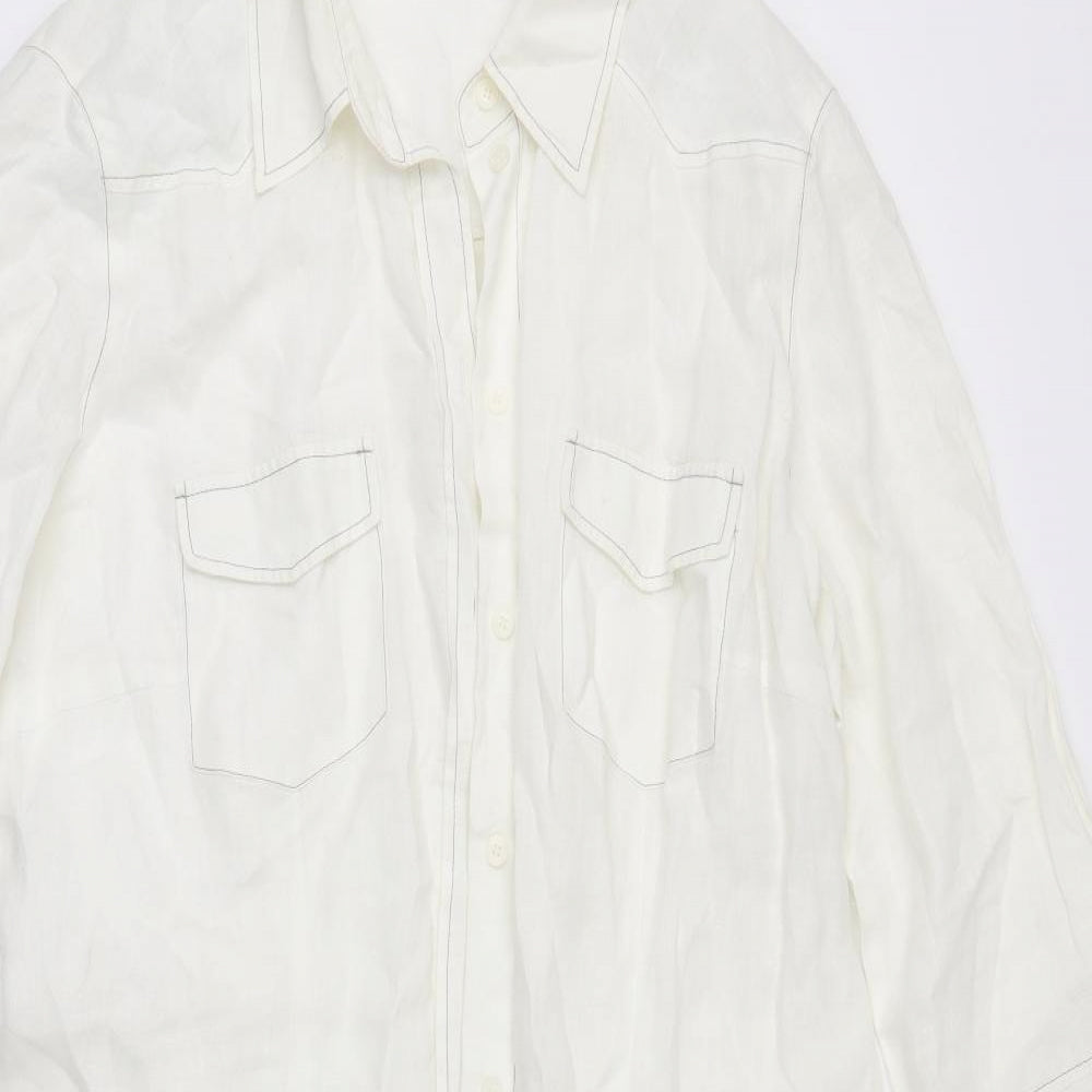 Gerry Weber Womens Ivory   Jacket  Size 16