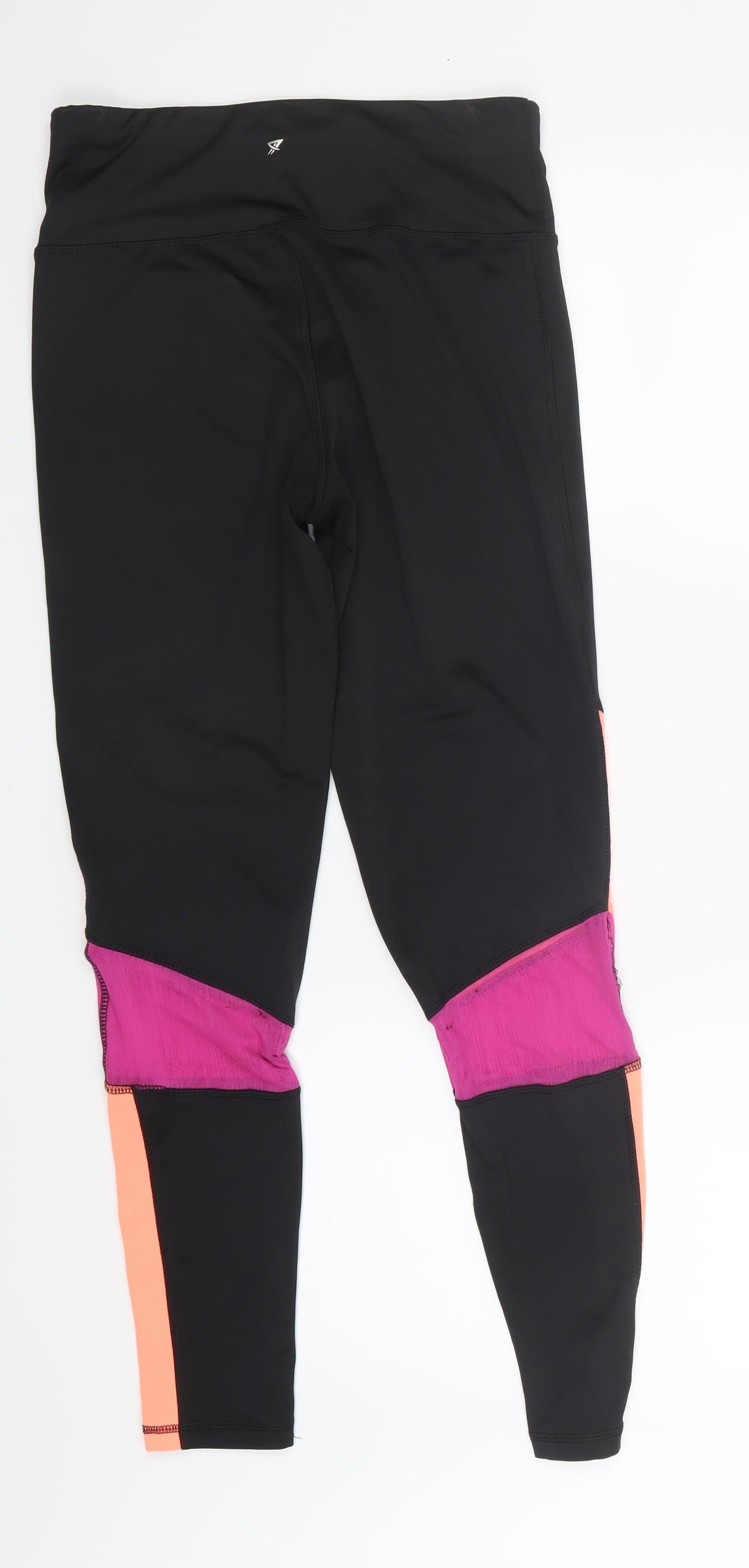 Workout Womens Black   Capri Leggings Size 10 L27 in