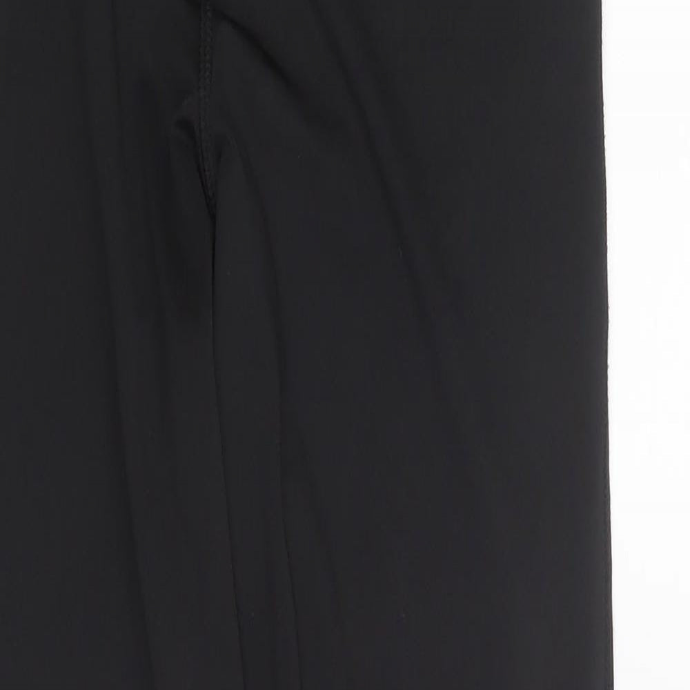 Workout Womens Black   Capri Leggings Size 10 L27 in