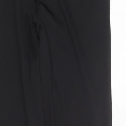 Workout Womens Black   Capri Leggings Size 10 L27 in