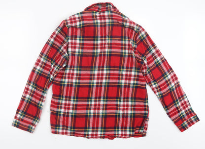 Love to Lounge Womens Red Check  Top Pyjama Top Size 12