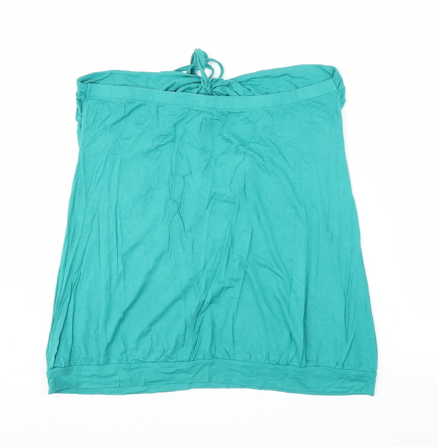 Womens UK Size 22 NEXT Green Basic Blouse