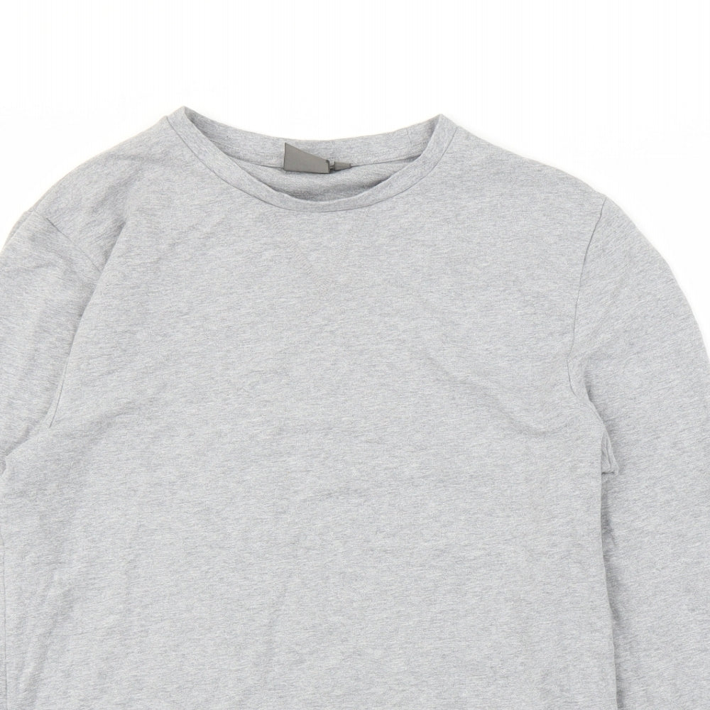 Womens UK Size S ASOS Grey Pullover Sweatshirt