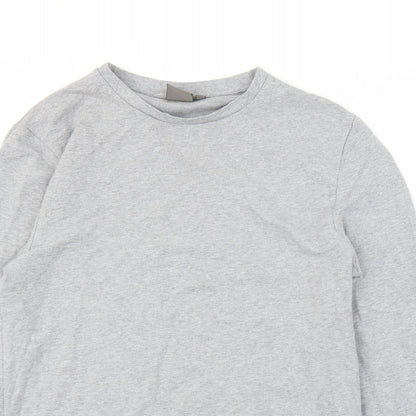 Womens UK Size S ASOS Grey Pullover Sweatshirt