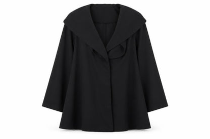 Solo Womens Black   Cape Jumper Size 12