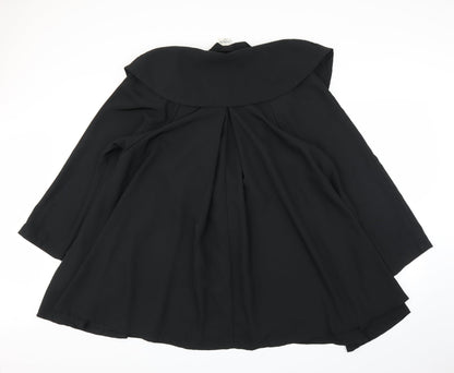 Solo Womens Black   Cape Jumper Size 12