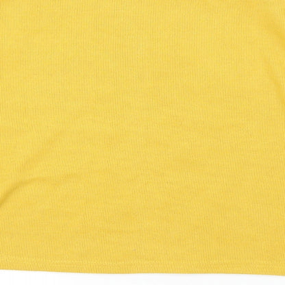 Preworn Womens Yellow   Pullover Jumper Size S  - Cropped