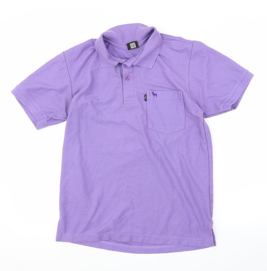 Geeko Mens Purple    Polo Size M