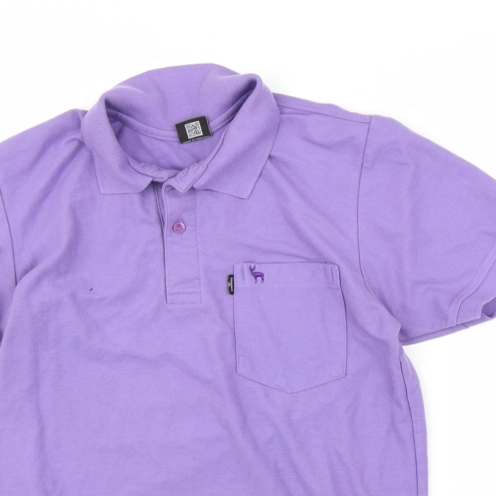 Geeko Mens Purple    Polo Size M