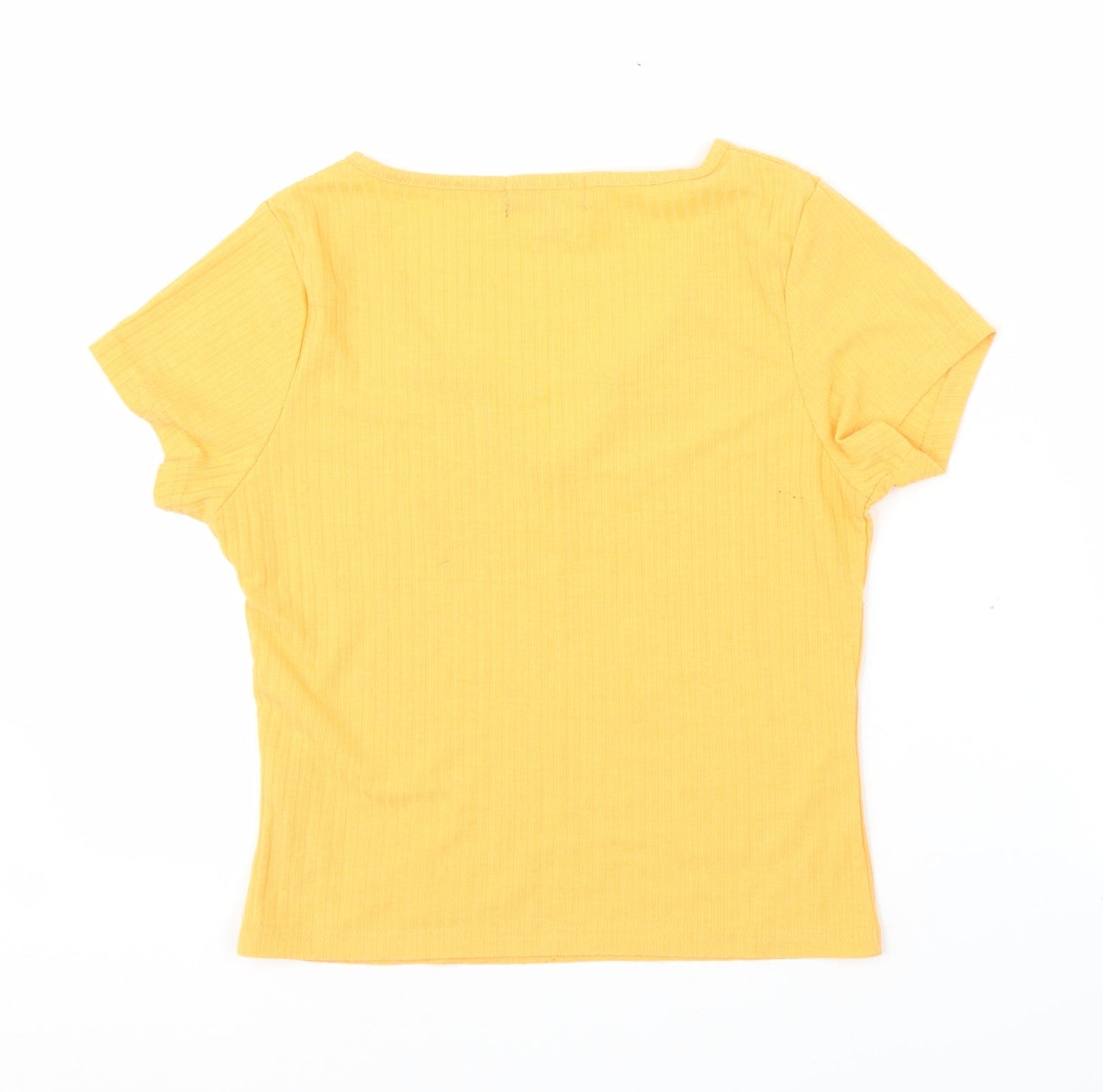 Primark Womens Orange   Basic T-Shirt Size S