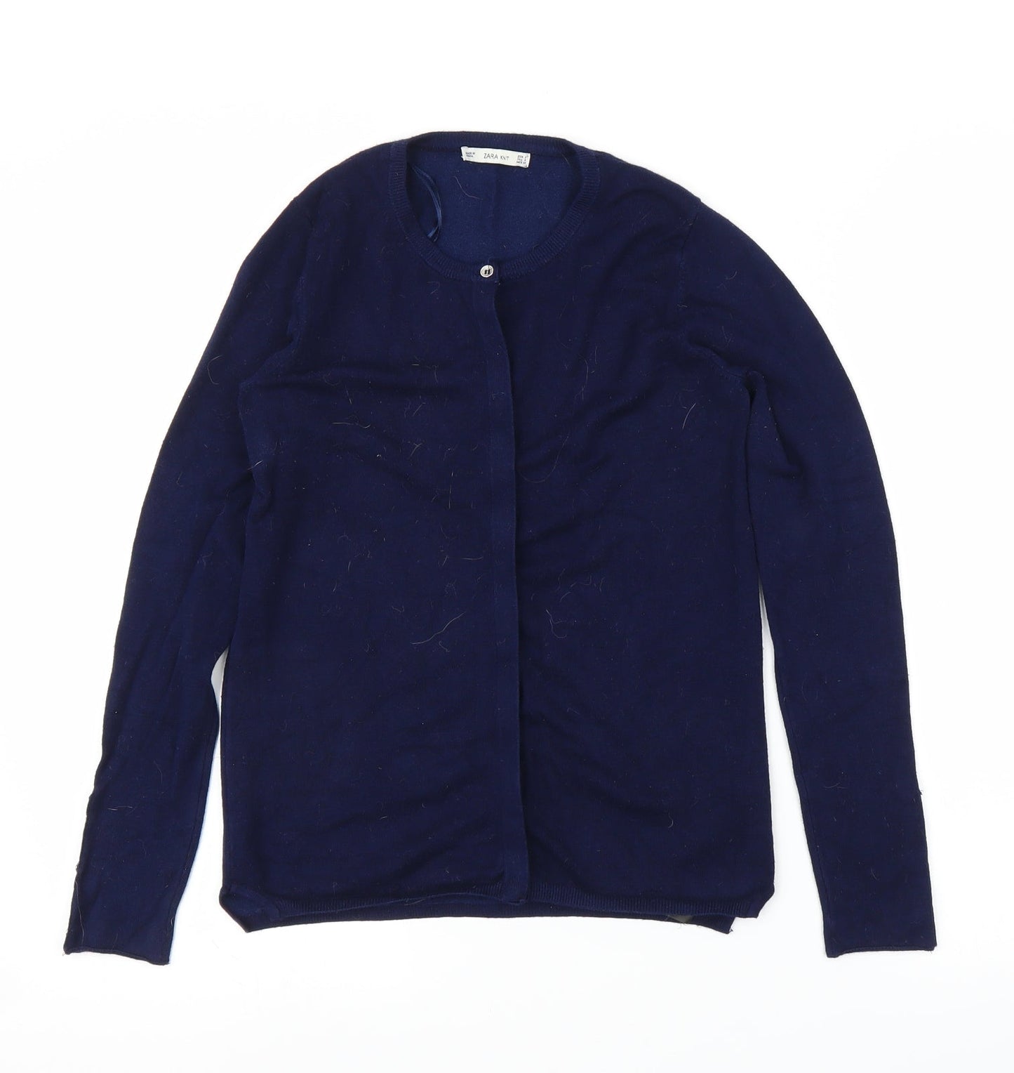 Zara Womens Blue   Cardigan Jumper Size S
