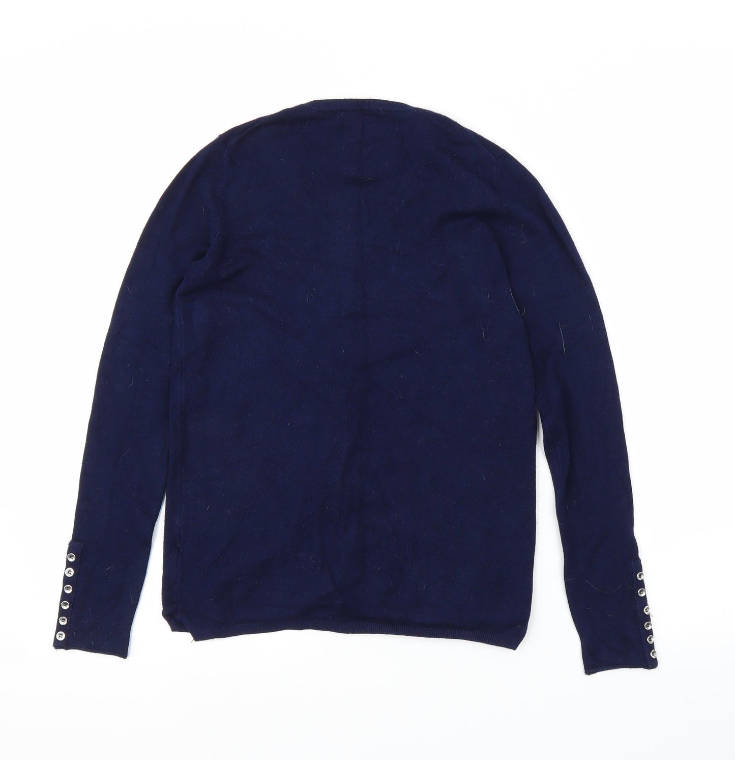 Zara Womens Blue   Cardigan Jumper Size S