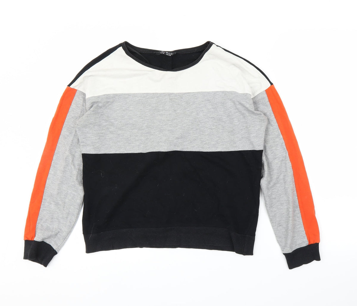Additional front view of Select women’s multicoloured jumper, size UK 10