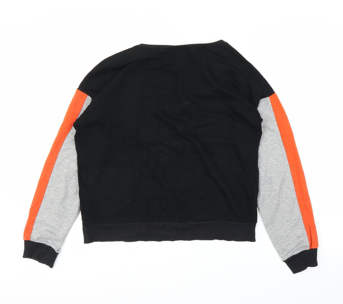 Back view of Select women’s multicoloured jumper, size UK 10