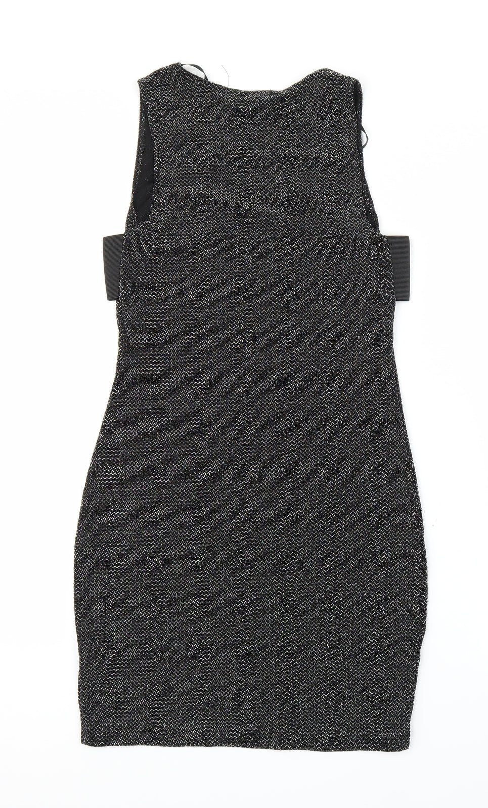 Primark Womens Silver Herringbone  Sheath  Size 10