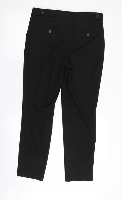Womens UK Size 10 NEXT Regular Fit  Black Trousers
