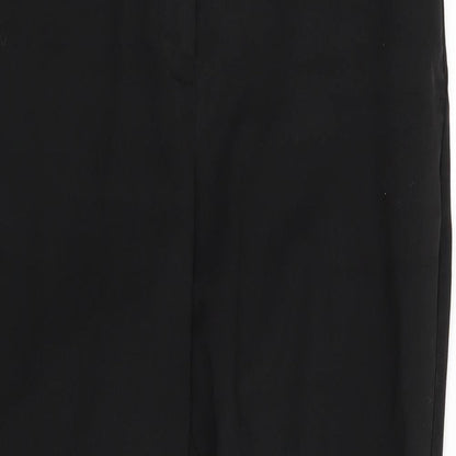 Womens UK Size 10 NEXT Regular Fit  Black Trousers