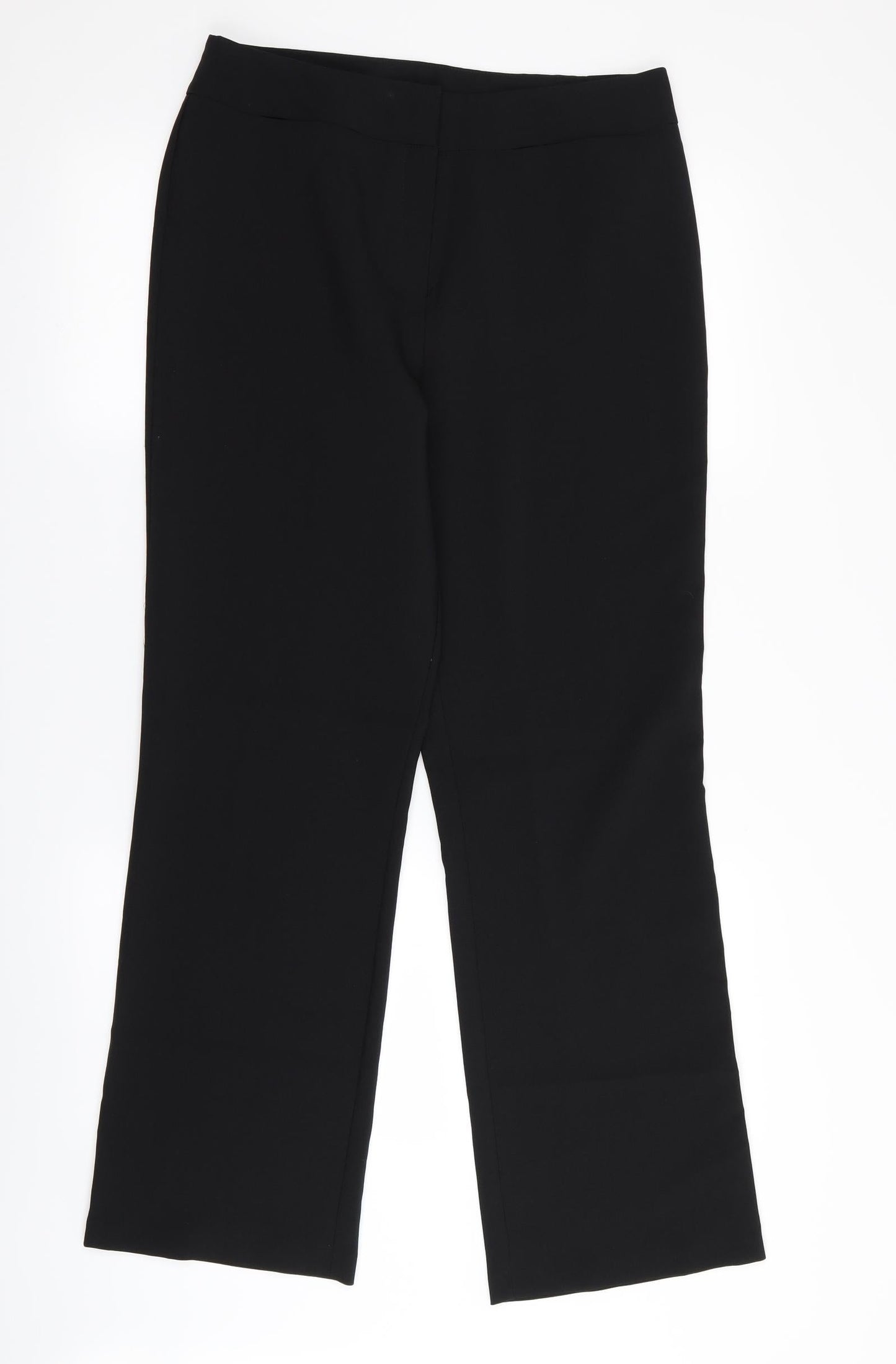 Antonia Bay Womens Black   Trousers  Size 14 L31 in