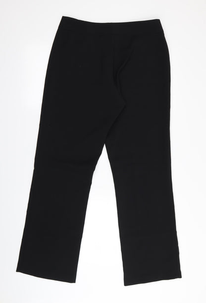 Antonia Bay Womens Black   Trousers  Size 14 L31 in