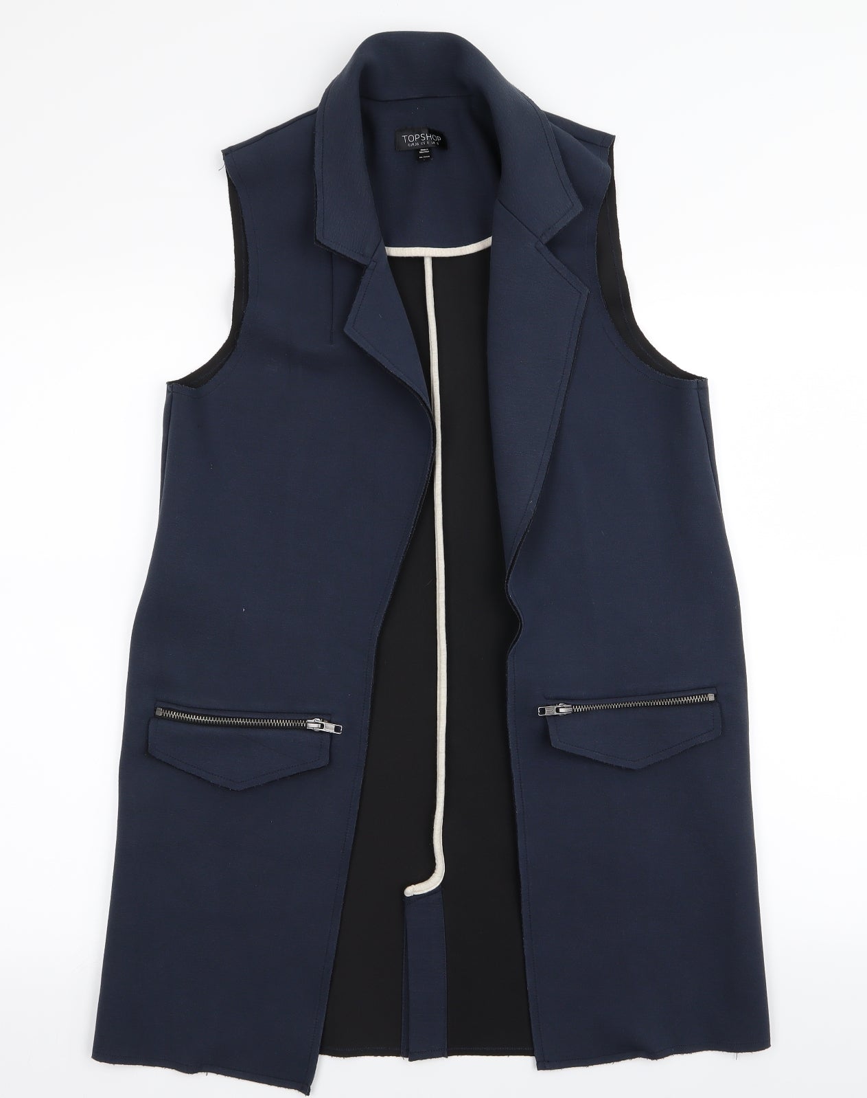 Topshop Womens Blue   Cardigan Jumper Size 8