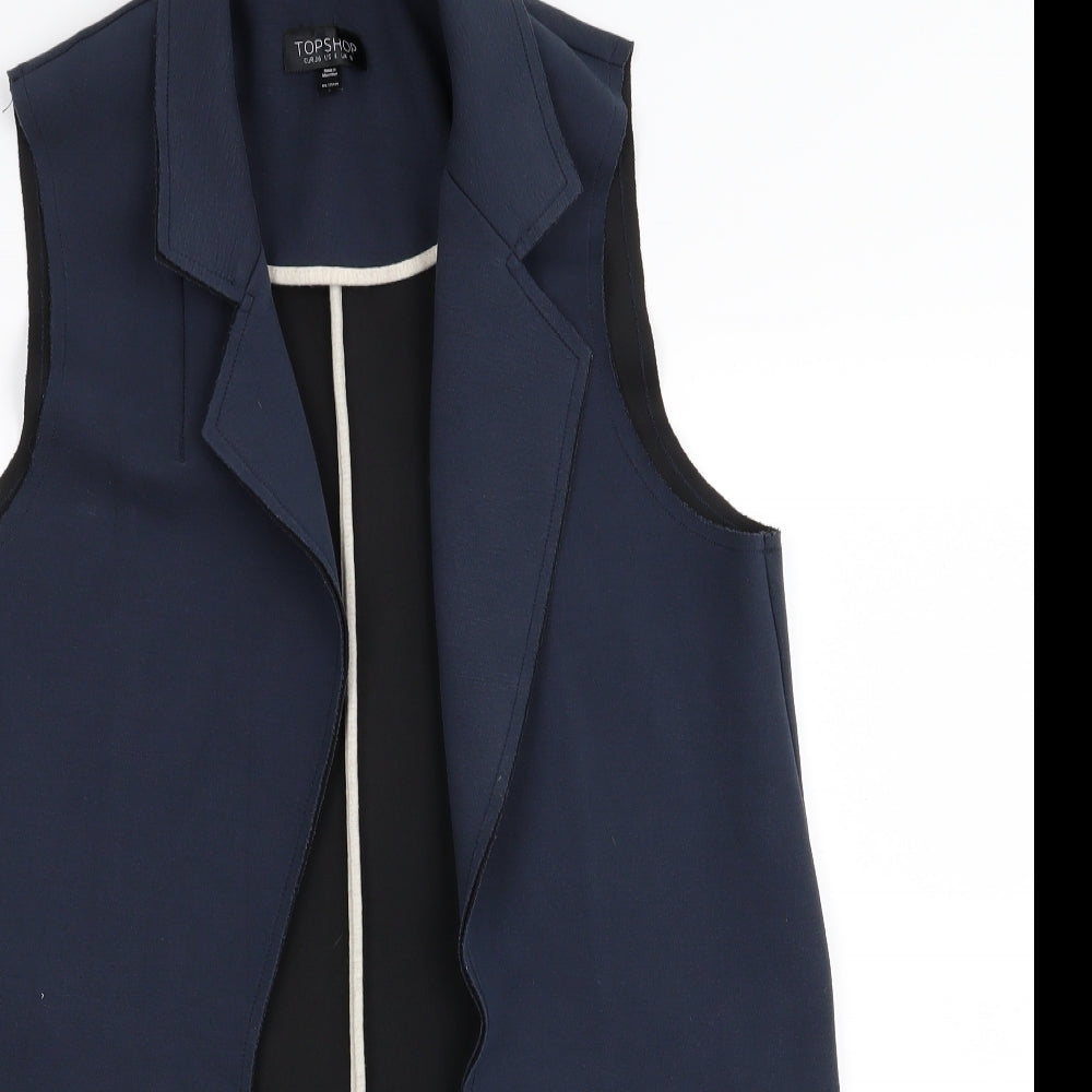 Topshop Womens Blue   Cardigan Jumper Size 8