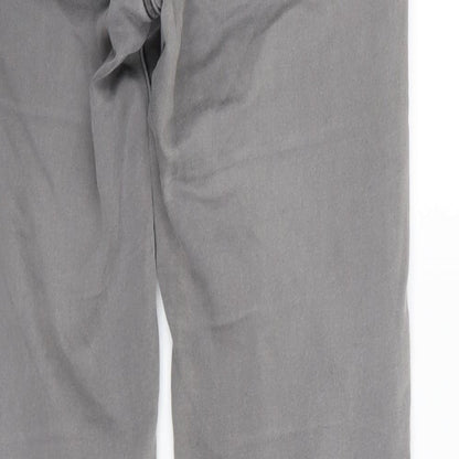 PULL AND BEAR Womens Grey   Skinny Jeans Size 28 in L31 in