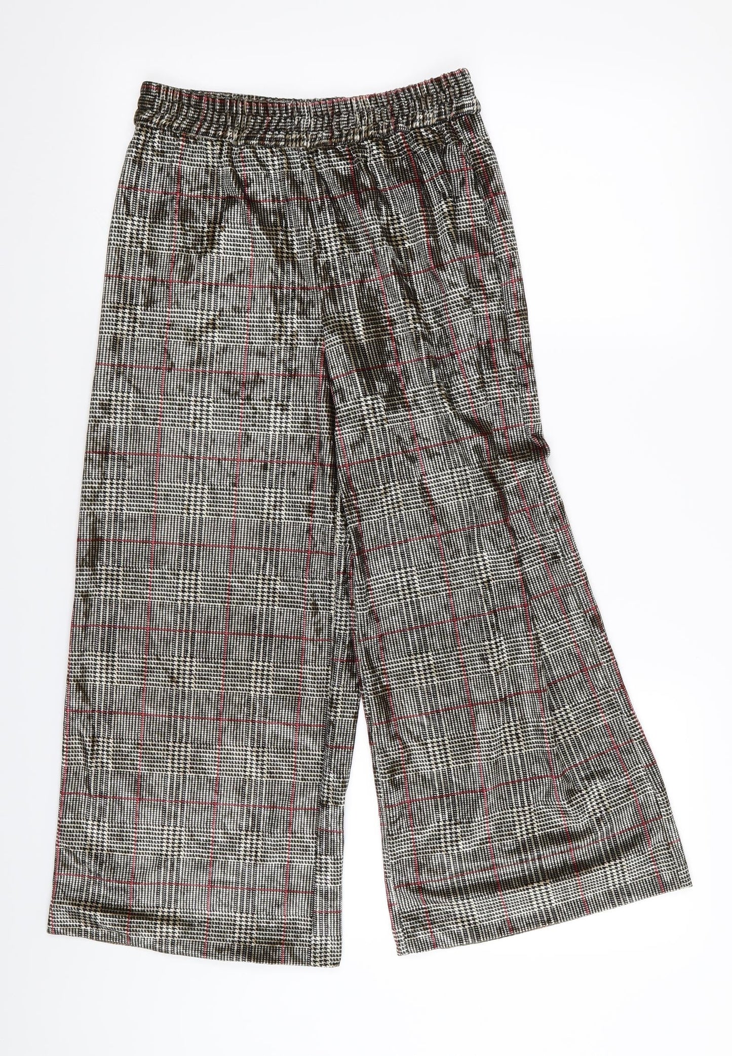 River Island Girls Multicoloured Check  Jogger Trousers Size 10 Years - trousers