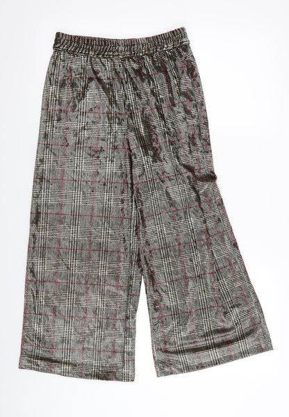 River Island Girls Multicoloured Check  Jogger Trousers Size 10 Years - trousers