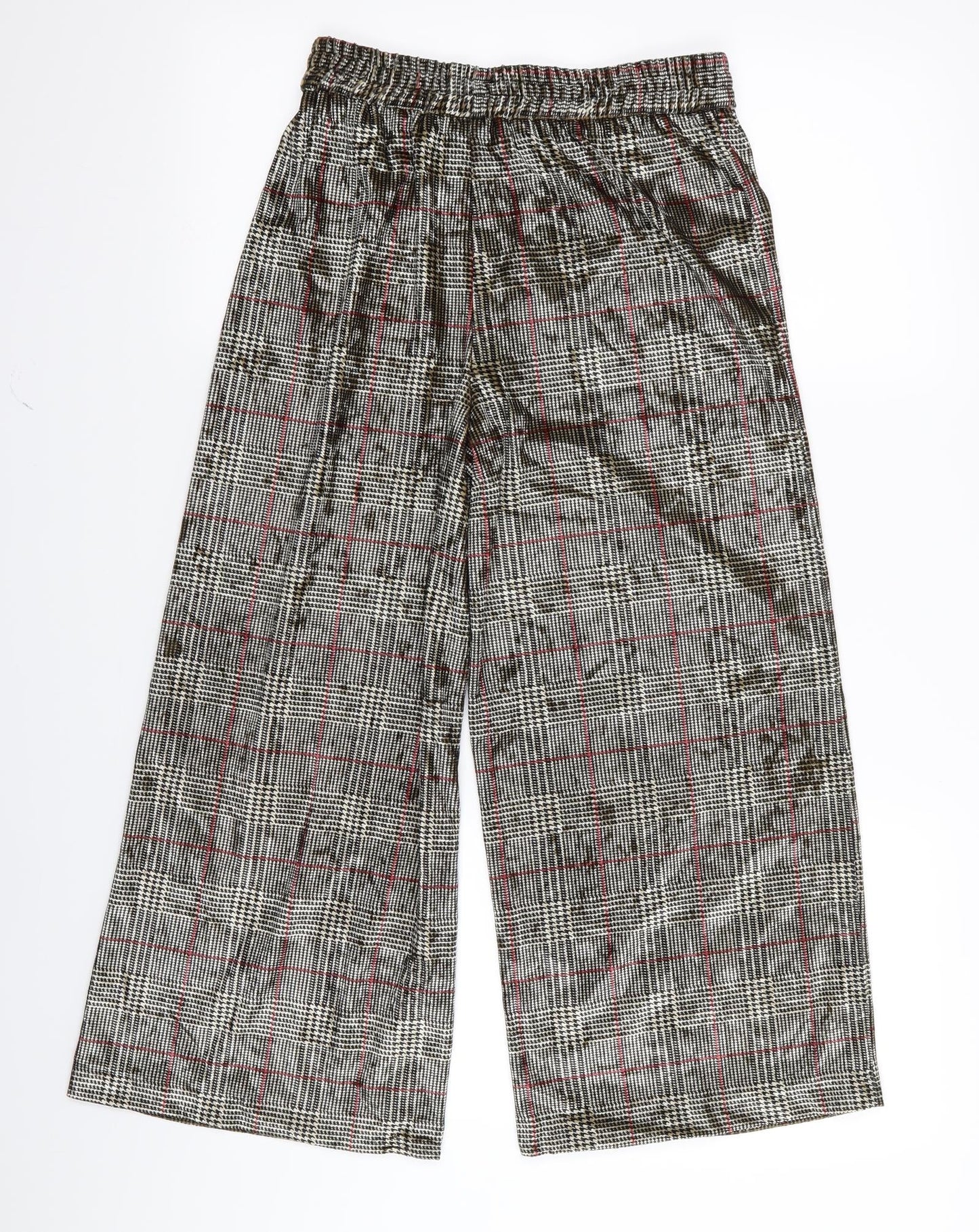 River Island Girls Multicoloured Check  Jogger Trousers Size 10 Years - trousers