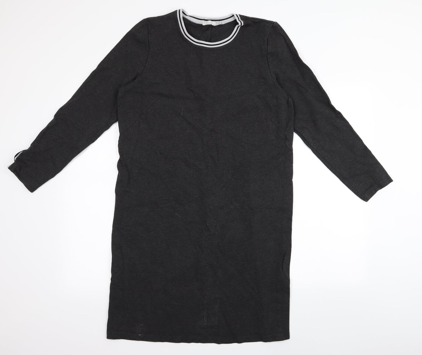 GR nature Womens Grey   T-Shirt Dress  Size 12