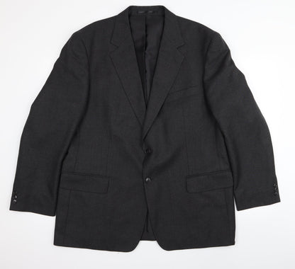 brook tavern Mens Grey   Jacket Blazer Size 48