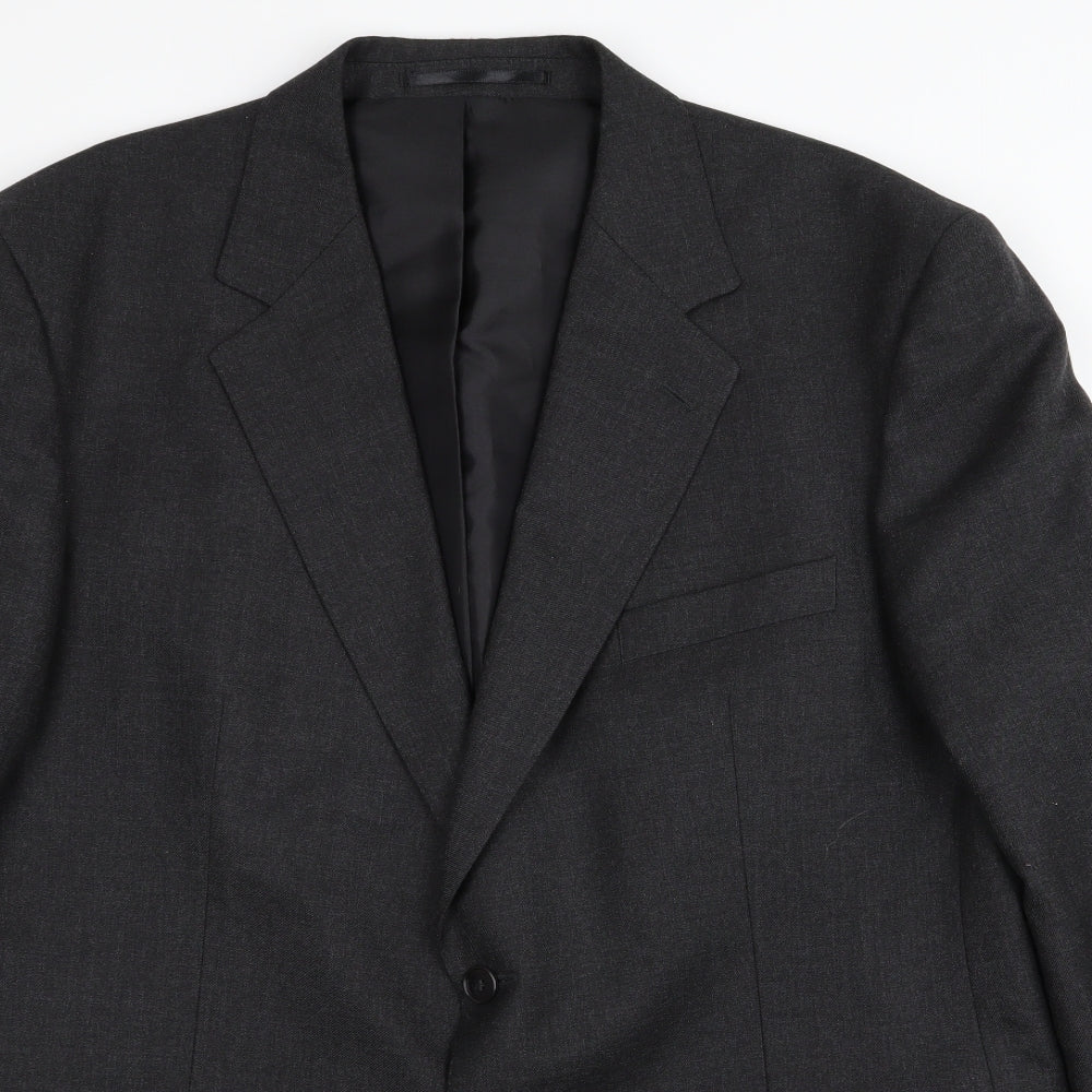brook tavern Mens Grey   Jacket Blazer Size 48