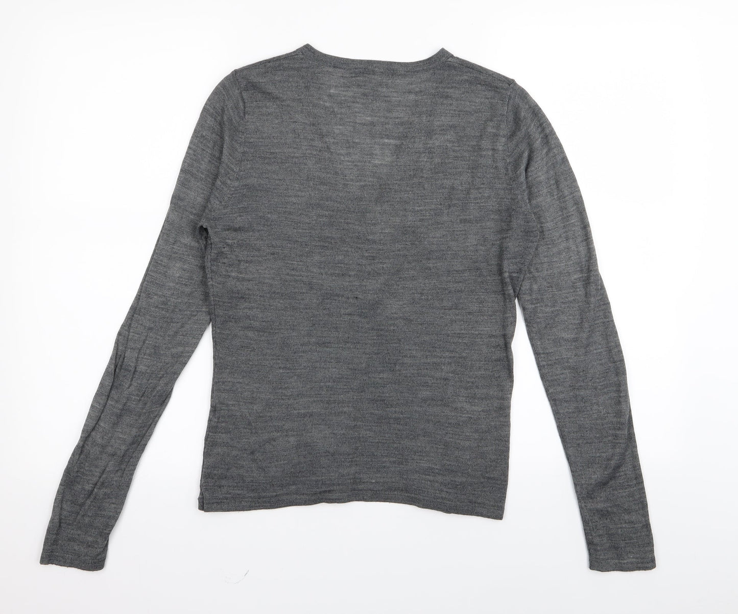 Womens UK Size L Mexx Grey Basic T-Shirt