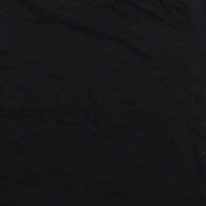 Primark Womens Black Solid  Top Pyjama Top Size 10