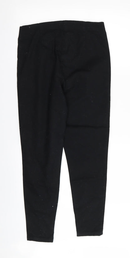 Asda George Womens Black   Trousers  Size 12 L26 in