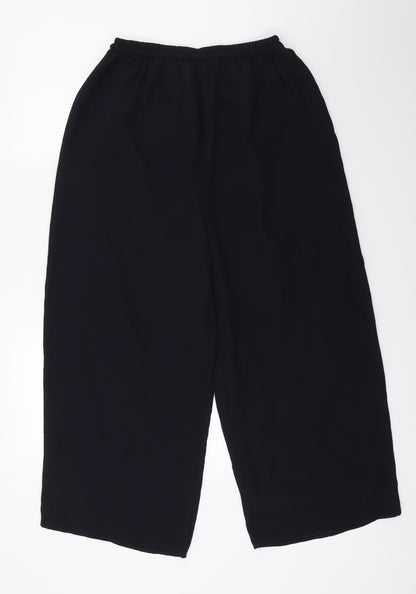 Whispers Womens Black   Capri Trousers Size 14 L23 in